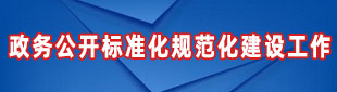 政務公開標準化規范化建設工作